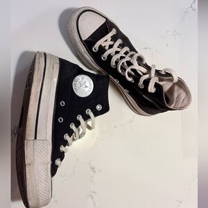 CONVERSE Classic Black and White High-Tops